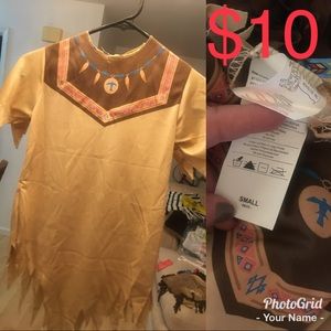 Little girls Indian costume